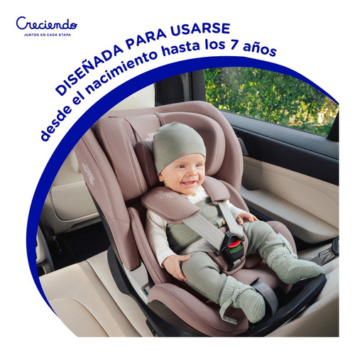 Butaca Auto Bebé Britax Romer Swivel Rotación 360 Con Isofix Color Space black