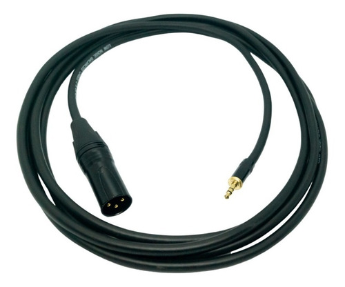 Cable Xlr Macho A Plug 3.5 De 7 Mts