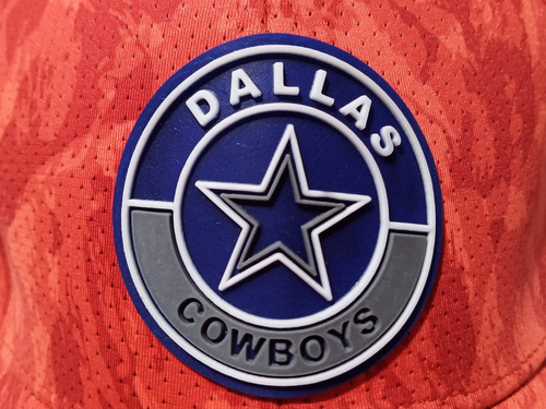 Gorra Curva Cerrada Roja Talla Grande Dallas Cowboys