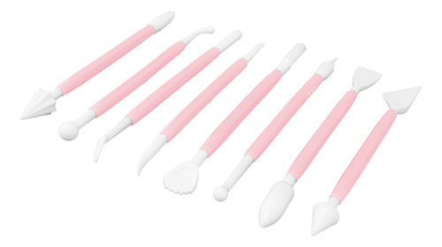 Juego De 8 Herramientas De Decoración De Fondant Para