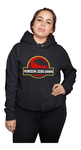 Sudaera Negra De Horizo Zero Dawn Ropa Grande Talla 2xl 