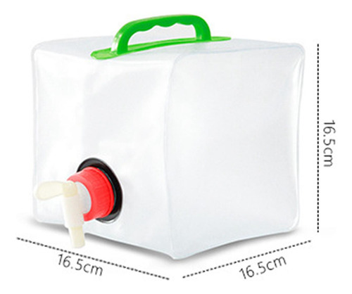 Bolsa Plegable Para Contenedores De 5l 16,5x16,5x16,5cm