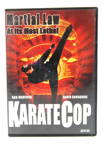Dvd 134 Karatecop -- Ron Marchini David Carradine