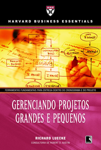 Gerenciando projetos grandes e pequenos, de Harvard Business Essentials. Série Harvard Business Essentials Editora Record Ltda., capa mole em português, 2010