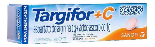 Targifor C 16 Comprimidos Efervescentes Físico E Mental