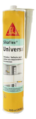 Sellador Universal Sikaflex Color Gris