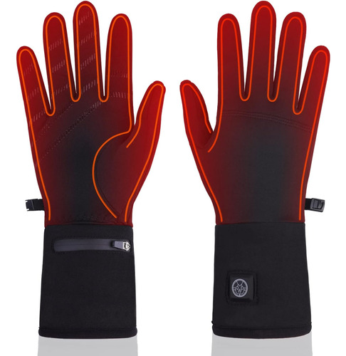 Guantes Calefactados, Guantes Finos Con Batería Recargable P