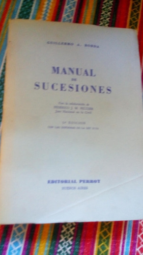 Manual De Sucesiones Guillermo Borda C62