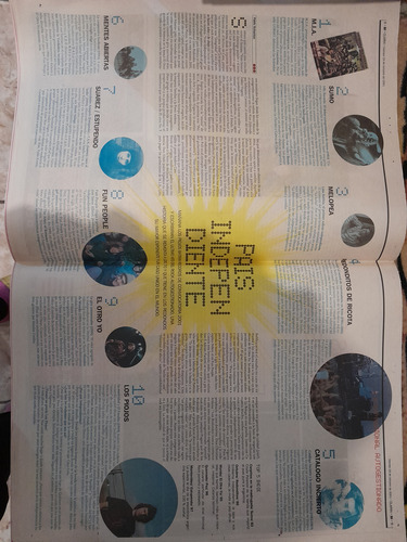 Suplemento Si Clarin Sumo Los Piojos 19 10 2001 (Usado)