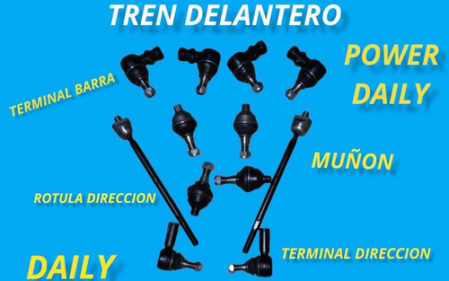 Terminal Direccion, Terminal Barra, Muñon, Rotula Iveco Dail