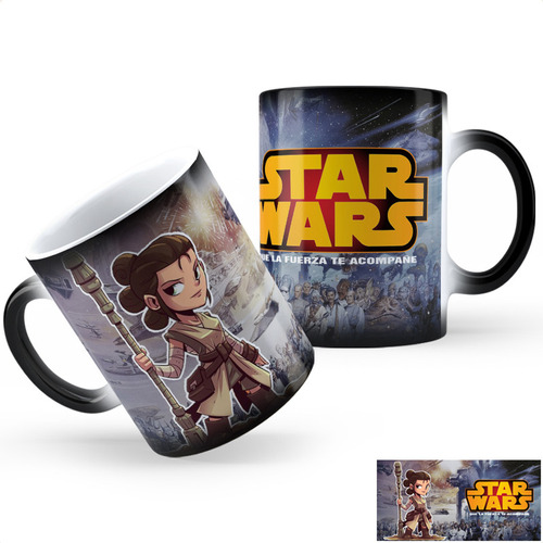 Taza Mágica Stars Wars Cq Calidad