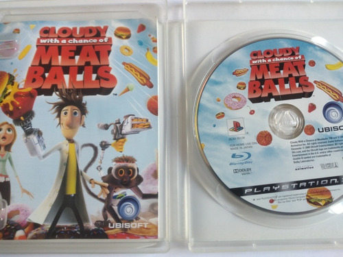 Cloudy With A Chance Of Meatballs Playstation 3 Completo (Usado)