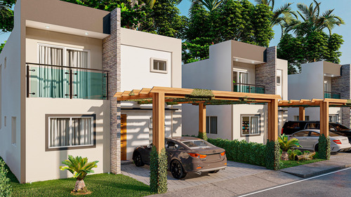 Modernas Villas En Bávaro Punta Cana 2 Y 3 Habitaciones