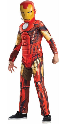Disfraz De Iron Man Para Niña Talla: L Halloween