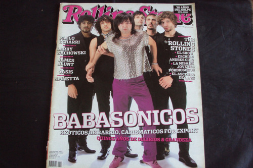 Revista Rolling Stone # 96 - Tapa Babasonicos