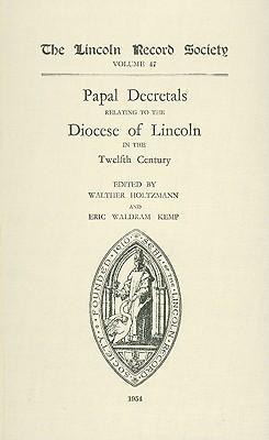Libro Papal Decretals Relating To The Diocese Of Lincoln ...