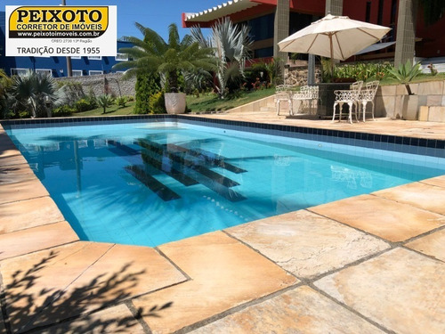 Imagem 22 de 30 de Linda Casa Com 5 Quartos Sendo 3 Suítes, 5 Salas, 4 Vagas, Lazer Com Piscina, Jardim, Em Nova Guarapari - Ca00162 - 33585936