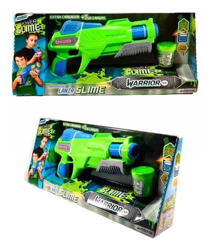 Power Slime Warriors Mf Super Pistola Lanza Slime 3230