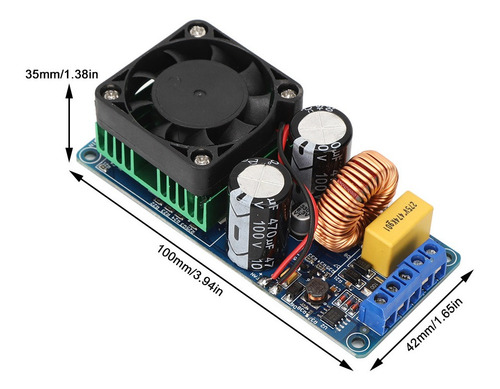 Tablero Amplificador De Potencia Digital Hifi Clase D 500w D