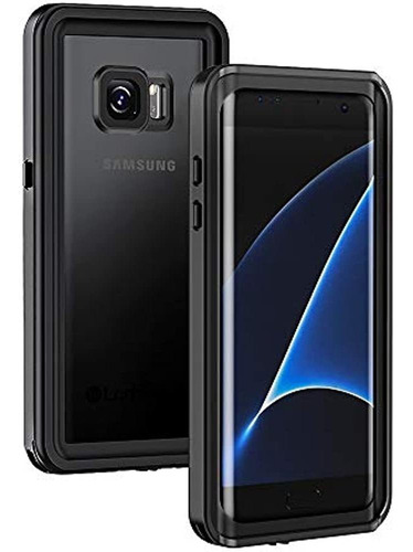 Lanhiem Funda Samsung Galaxy S7 Edge, Funda Impermeable A Pr