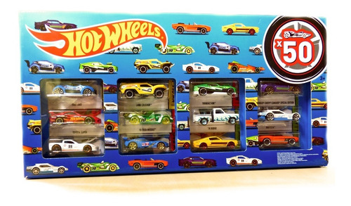 Hot Wheels Colección 50 Autos Carros Original Mattel