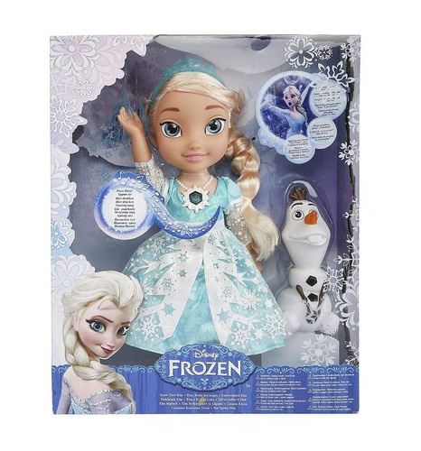 Muñeca Frozen Elsa Original Luminosa Y Habla