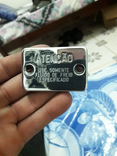 Imagem 1 de 4 de Kt Parafuso Disco/tampa Fluido Cromado Cg Titan 2000/150/160