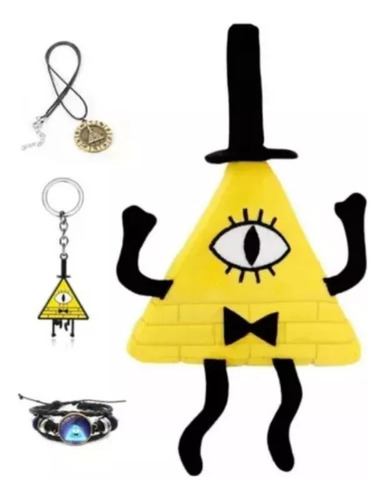 Mz Brinquedos De Pelúcia Eikou Gravity Falls Bill Cipher