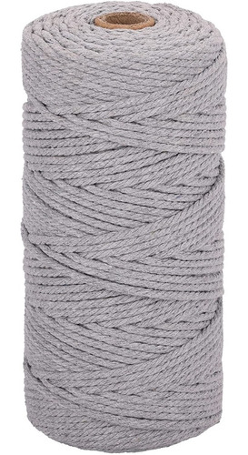 Macrame 3mm Hilo De Algodón Para Tejer X30 Metros