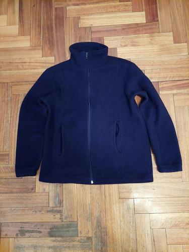 Campera Niño Polar Azul Marino Spaceball Talle 10 Años