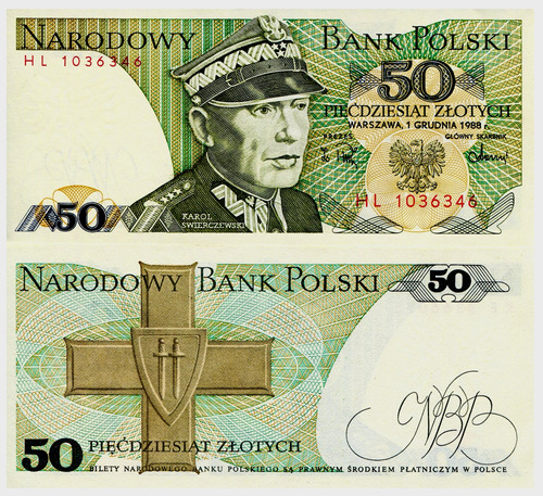 Polonia - 50 Zlotych - Año 1988