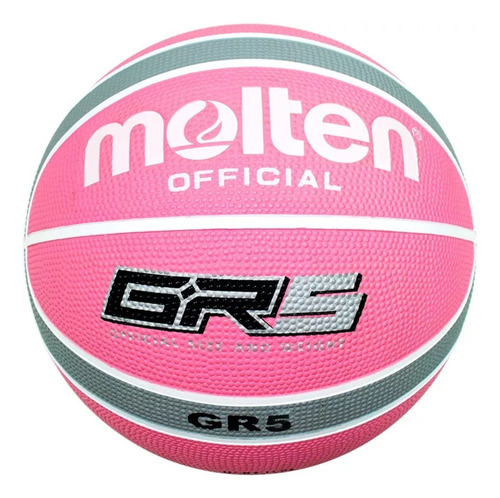 Balón Basquetbol Molten Bgr5 Giugiaro #5 Hule Fiba Original