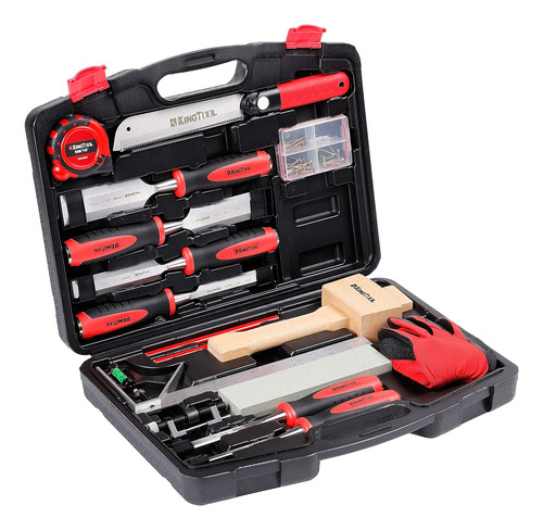 87 Pc. Advanced Wood Chisel Set With Storage Case Inclu...