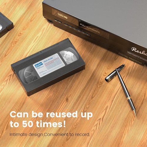 Limpiador De Cabezales Reshow Para Vhs No Requiere Liquido