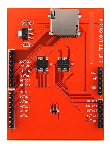 Arduino: Lcd Tft De 2.4 Con Slot Sd Y Touch Screen