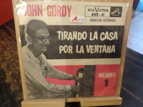 John Gordy Tirando La Casa Por La Ventana Vinilo Simple Jazz