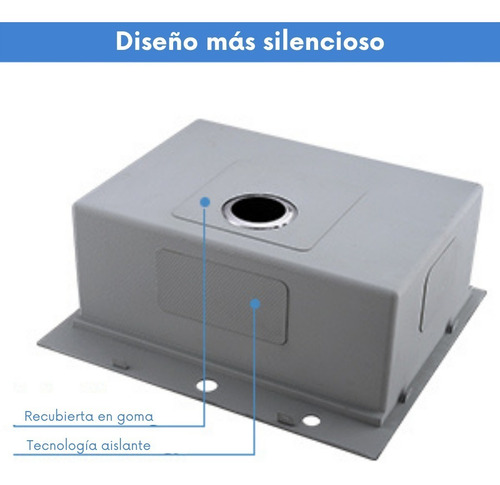 Imagen 10 de 10 de Pileta De A.inox 64x49x22 + Accesorios - Cagliari