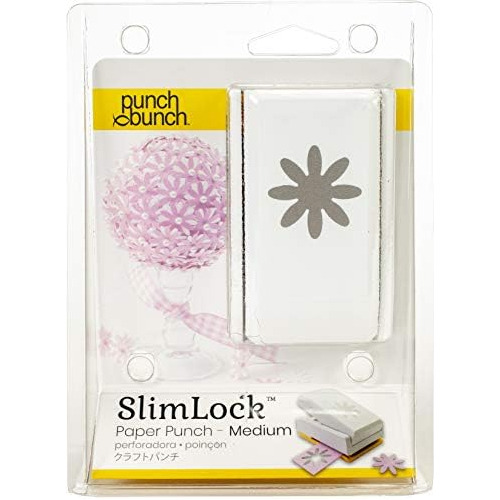 Sl2-daisy Slimlock Medium Punch-daisy 1.125 X1.125 