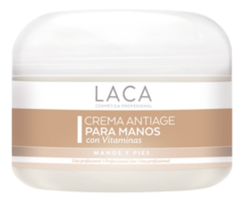  Crema Antiage Para Manos Laca 250g Con Vitamina A Y E 