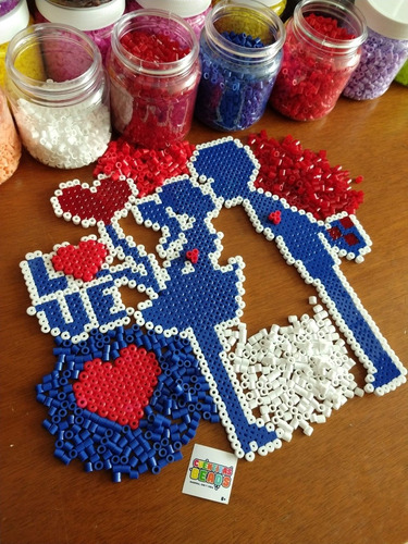1kilo Hama Beads 5mm Color A , 18000beads Aprox Color A Diámetro 5 Mm