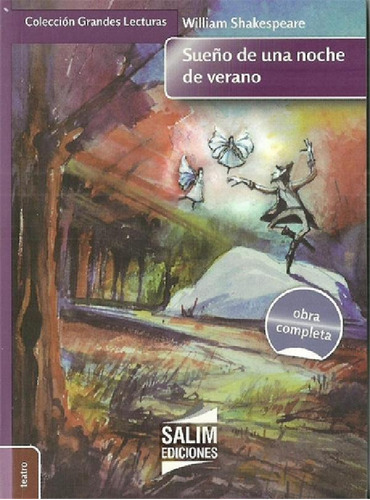 Libro - Sueño De Una Noche De Verano -  Shakespeare - Salim