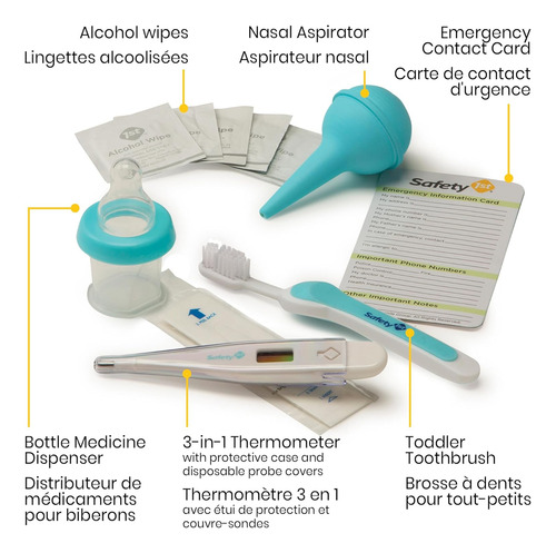 Safety 1st Kit De Cuidado De La Salud Y Aseo Del Bebé De Luj