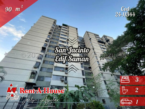 Apartamento En Venta Urb San Jacinto Maracay Edif Saman 24-11344 Jja