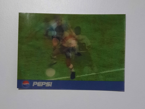 Tarjeta Pepsi Futbol Holograma 7