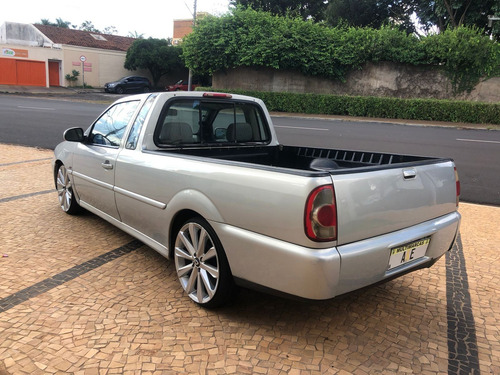 Imagem 4 de 7 de Volkswagen Saveiro Cl 1.6 Prata 1998