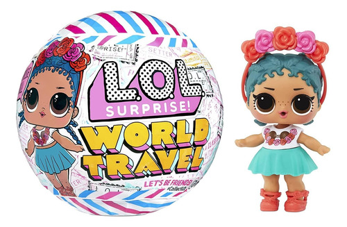 Lol Surprise! World Travel Muñecas Con 8 Sorpresas