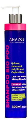 Shampoo Bio Poo Anazoe Ideal Para Cabelos Crespos E Cacheado