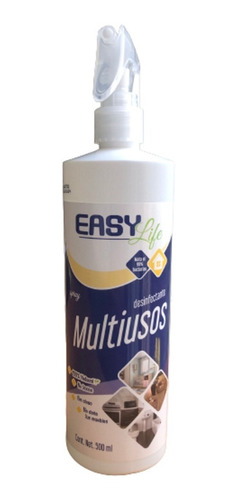 Desinfectante 500ml Multiuso Orgánico Biodegrad Easy Life