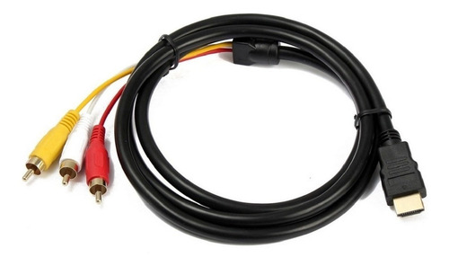Imagen 5 de 7 de Cable Hdmi Macho A 3 Rca 1.5 Metros Calidad Garantia Atrix ®