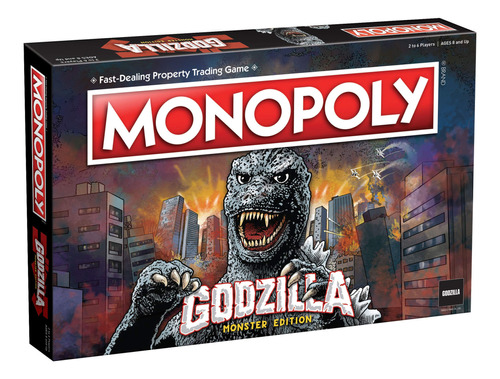 Monopoly: Godzilla | Basado En La Franquicia De La Películ.